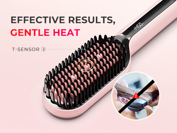hair straightener brush
