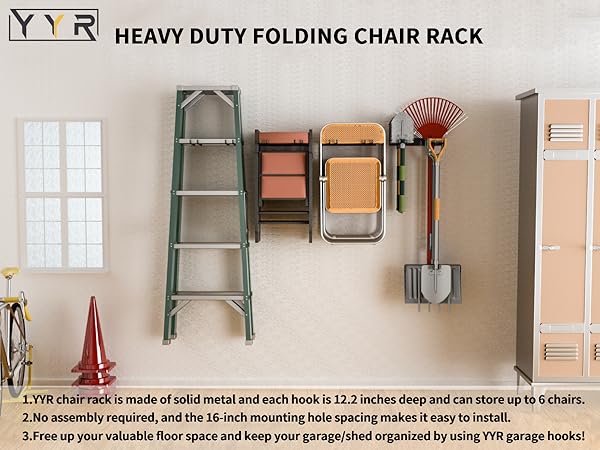 folding chair organizer chair rack chair storage