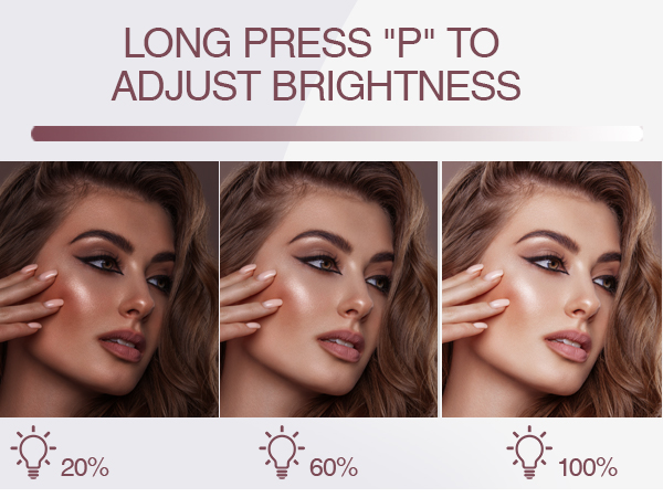 Hollywood makeup mirror with lights