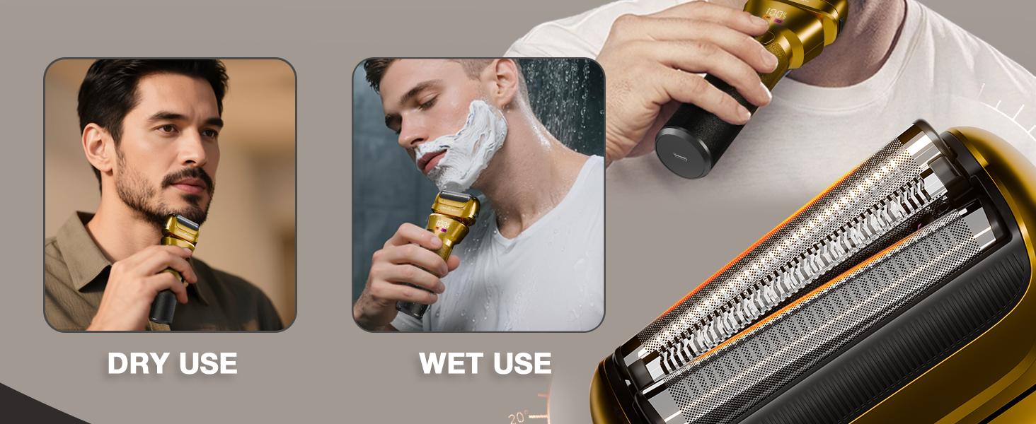 Wet/Dry Shaving