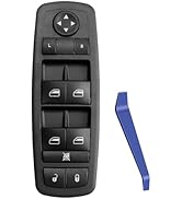 Master Power Window Switch Driver Side Compatible with 2013-2016 Dodge Dart, 2015-2016 Chrysler 2...