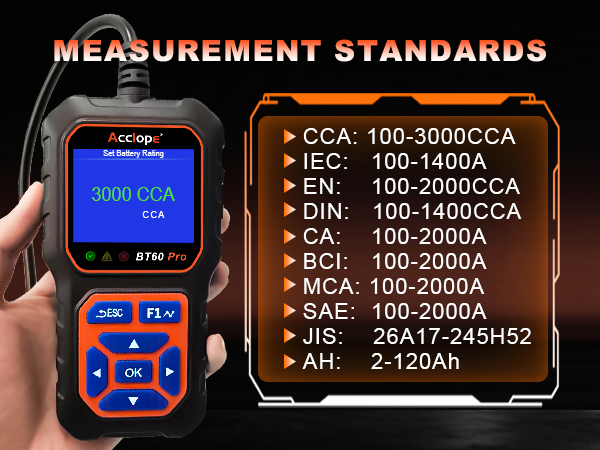 battery tester automotive 12V motorcycle 6v truck 24V battery analyzer