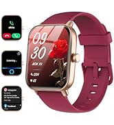 Smartwatch for Men Women, Alexa Built-in, 1.8" Fitness Tracker, IP68 Waterproof Smartwatch for An...