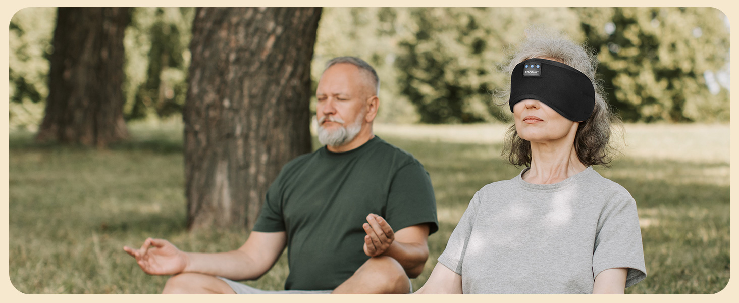 Sleep Mask Headphones Wireless Bluetooth