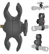 Flashlight and Scope Mounting Bracket Adjustable Bracket Fits Hunting LED Lights/flashlights/scop...