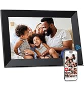 Ciowain 10.1" WiFi Digital Picture Frame, Smart WiFi Electronic Photo Frame 32GB Storage SD Card ...