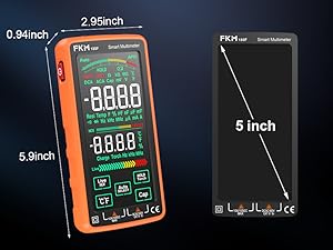 rechargeable multimeter
