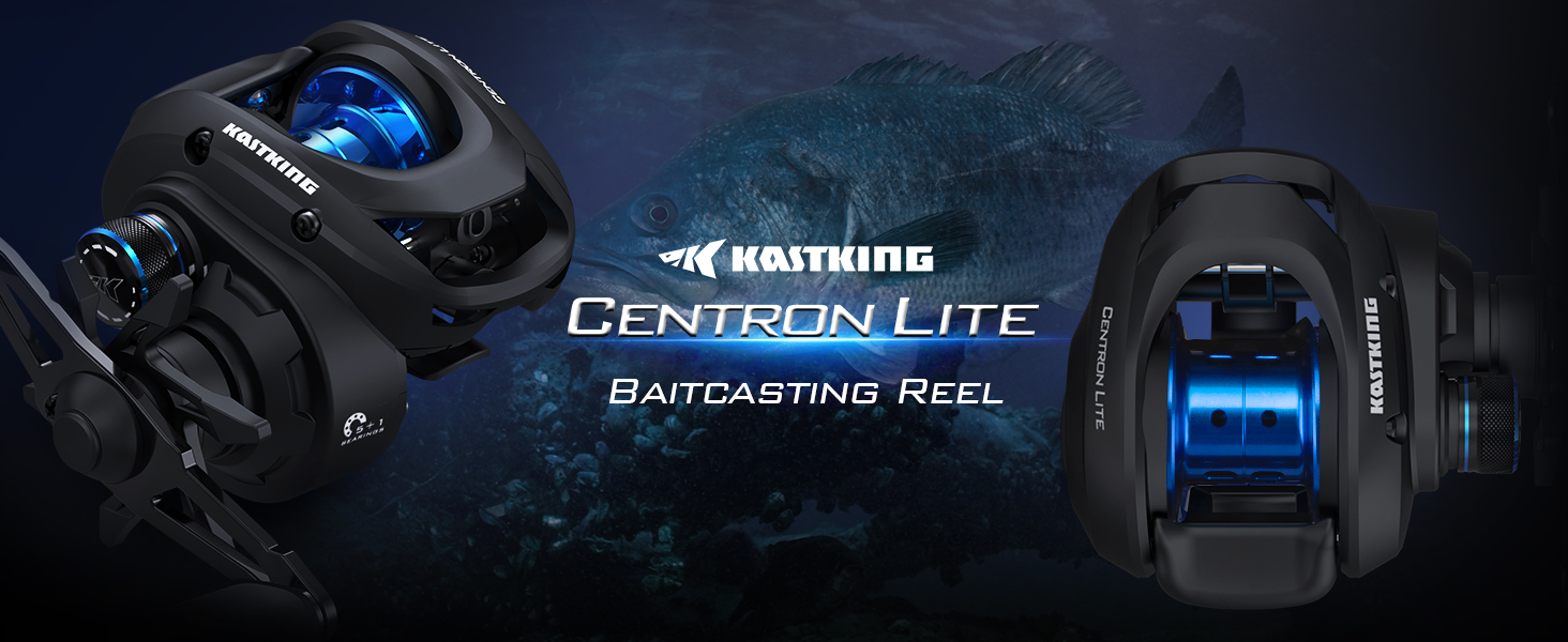 KastKing Centron Lite Long Cast Baitcasting Reel