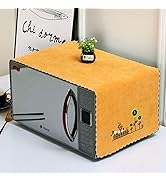 YUZHANGHE Microwave Oven Cover Dust Oil Proof Cotton Linen Waterproof Fabric Cloth Machine Protec...