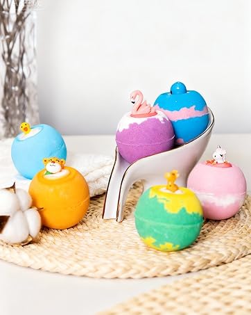 bath bombs with surprise toy