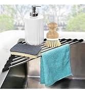Corner Dish Drying Rack, Kitchen Sink Caddy Sponge Holder, Triangle Over The Sink Dish Drying Rac...