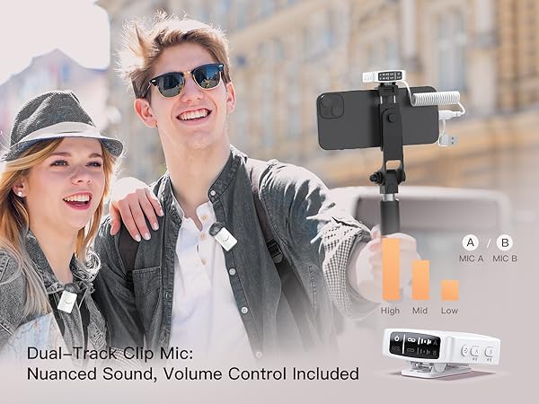 wireless recording mics