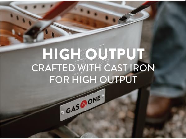 GasOne Outermust King Kooker Fish Fryer Propane Double Deep Fryer