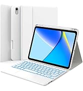 GreenLaw for iPad 10th Generation Case with Keyboard, Stain-Resistant Surface, Dual-Device Connec...