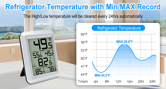 refrigerator thermometer fridge thermometer freezer thermometer thermometer for refrigerator