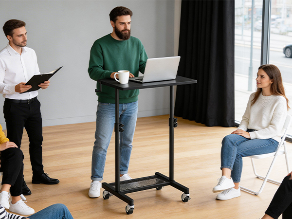 rolling desk
