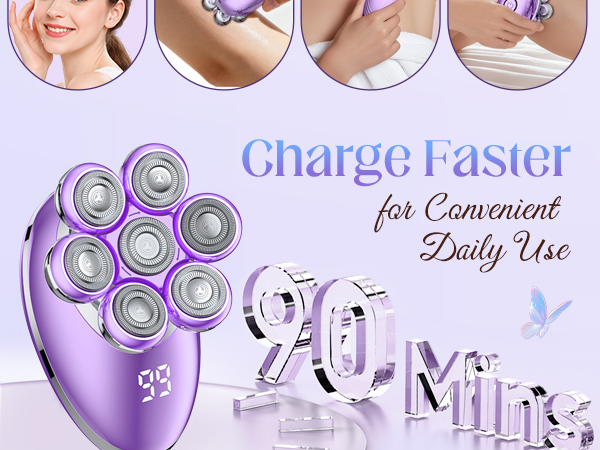 hypoallergenic blade electric shavers women