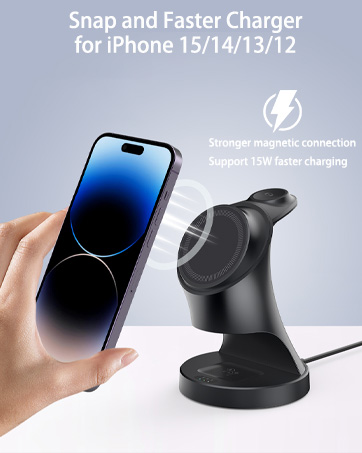 Snap and Faster Charger for Iphone 15/14/13/12
