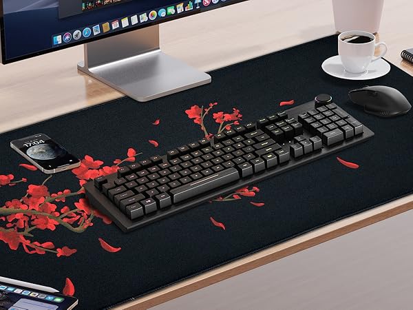 black xxl mouse pad