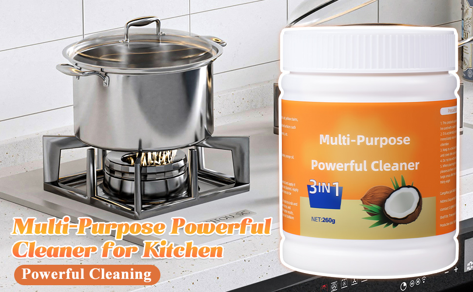 Multi-Purpose Powerful Cleaner for Kitchen, Heavy Kitchen Duty Degreaser