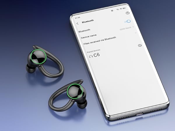 open ear earbuds over the ear earbuds bluetooth headphones earbuds