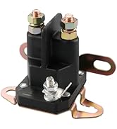 Retepif 12V 3 Terminal 108-5349-00 Starter Solenoid Compatible with Bad Boy Zero-Turn Mowers ZT, ...