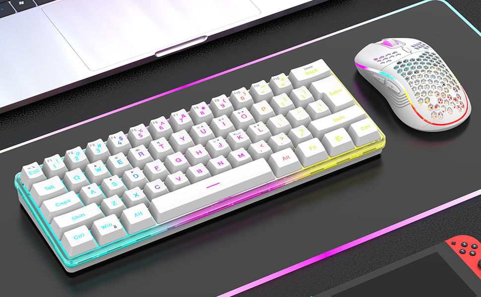 Wireless keyboard and wireless mouse combo