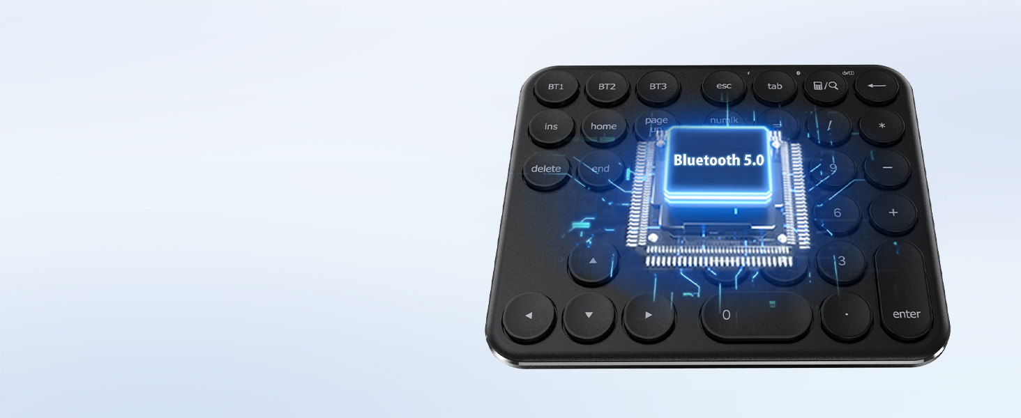 bluetooth number pad