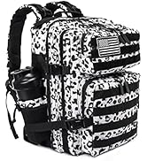 LHI Tactical Military Backpack for Men and Women 25L Army Bag Large Rucksack 