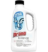 Drano Balance Drain Clog Remover and Cleaner, Non-Corrosive Formula, Safe on All Pipes, Formulate...