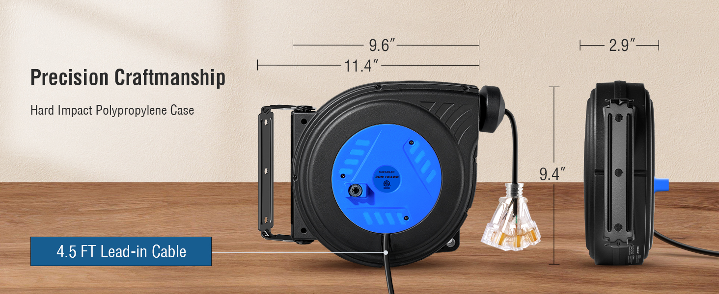 garage retractable extension cord