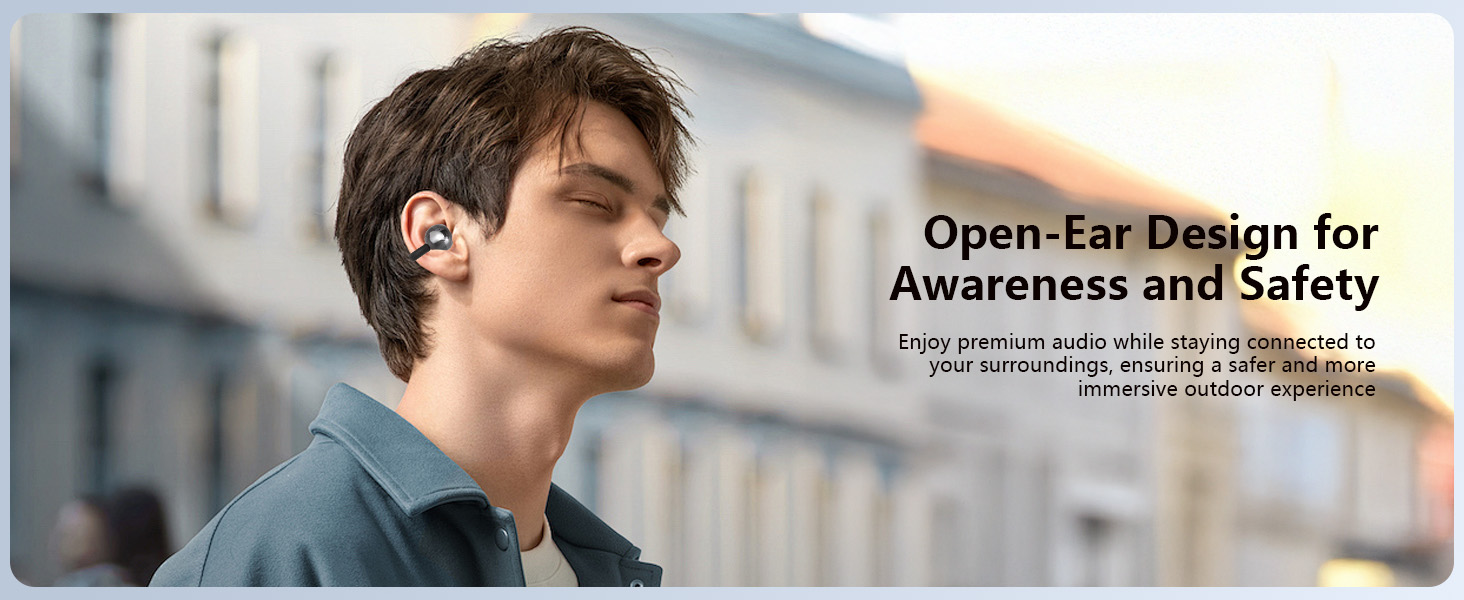 Open Ear Clip On Earbuds