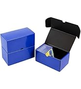 XRACV Top Loader Storage Box - 7 inch Toploader Box Holds 110+ Toploaders or 600+ Standard Cards,...
