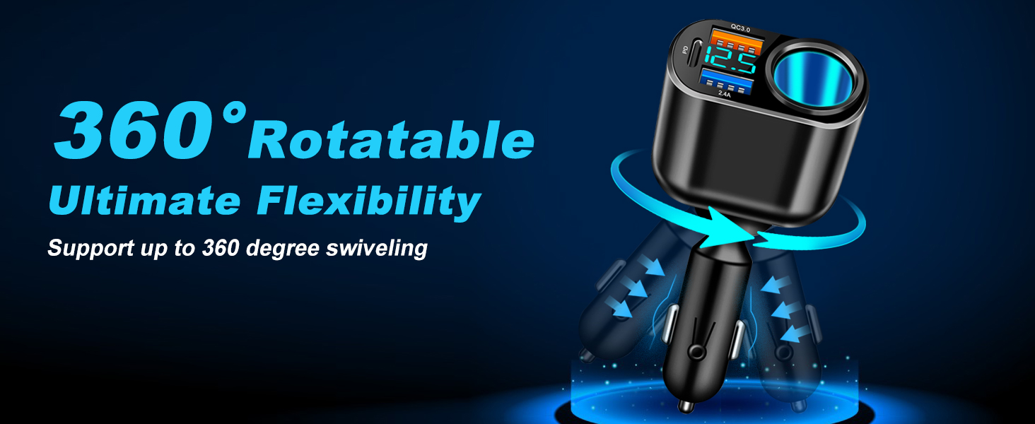 Car Socket Plug Adapter