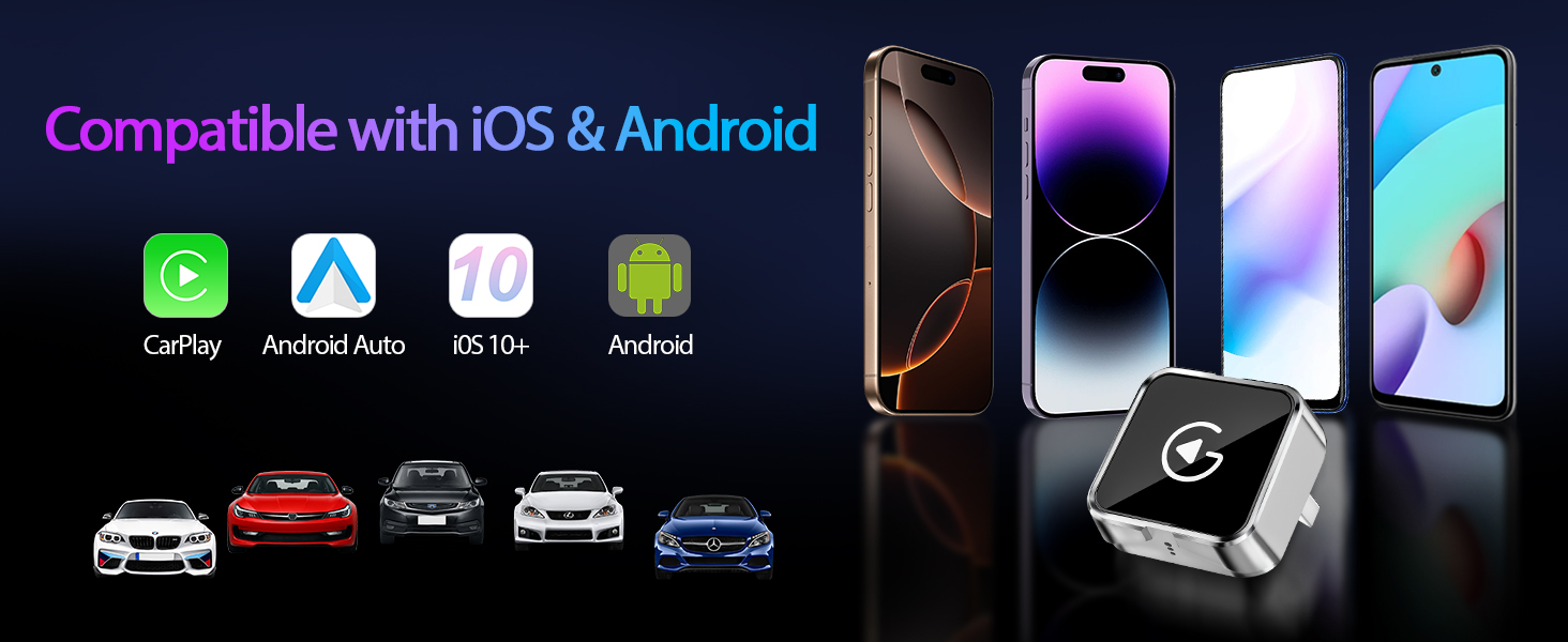 wireless android auto and carplay