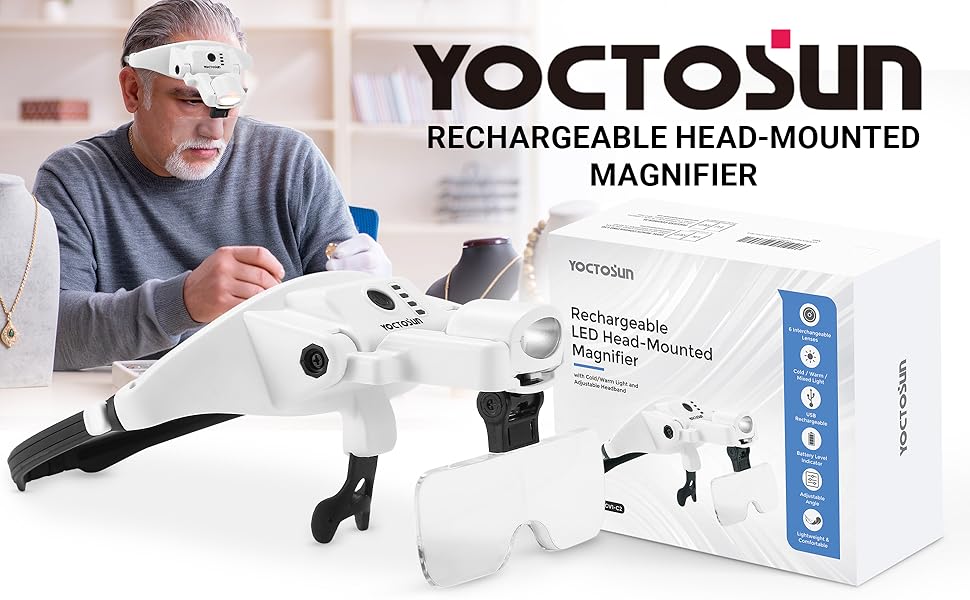 Magnifying Glass with light