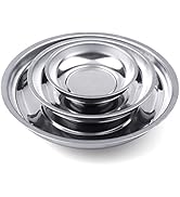 HORUSDY Magnetic Tray | 3-Piece | Round Magnetic Parts Tray | 3 Inch 4 Inch 6 Inch Magnetic Tray ...