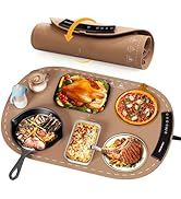 Food Warming Mat, Electric Warming Trays for Food Countertop Buffet, Food Warmers for Parties Foo...