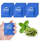 fafortune 0.14oz Bulk Deodorant Gel Individually Wrapped,Trial Size Deodorant Mini Travel Size,Na...