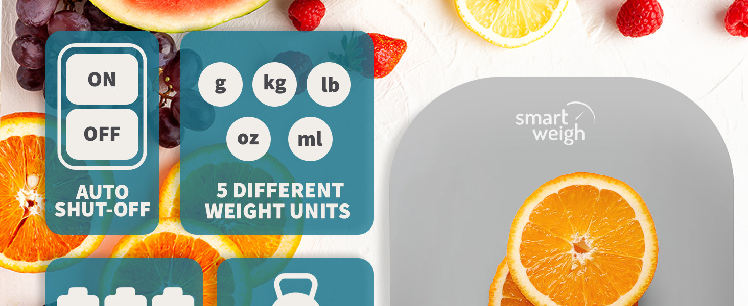 includes g kg lb oz ml types to weigh