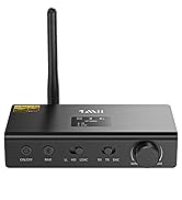 1Mii DS700 HiFi Bluetooth Audio Transmitter Receiver for TV, Long Range Wireless Adapter with Aud...