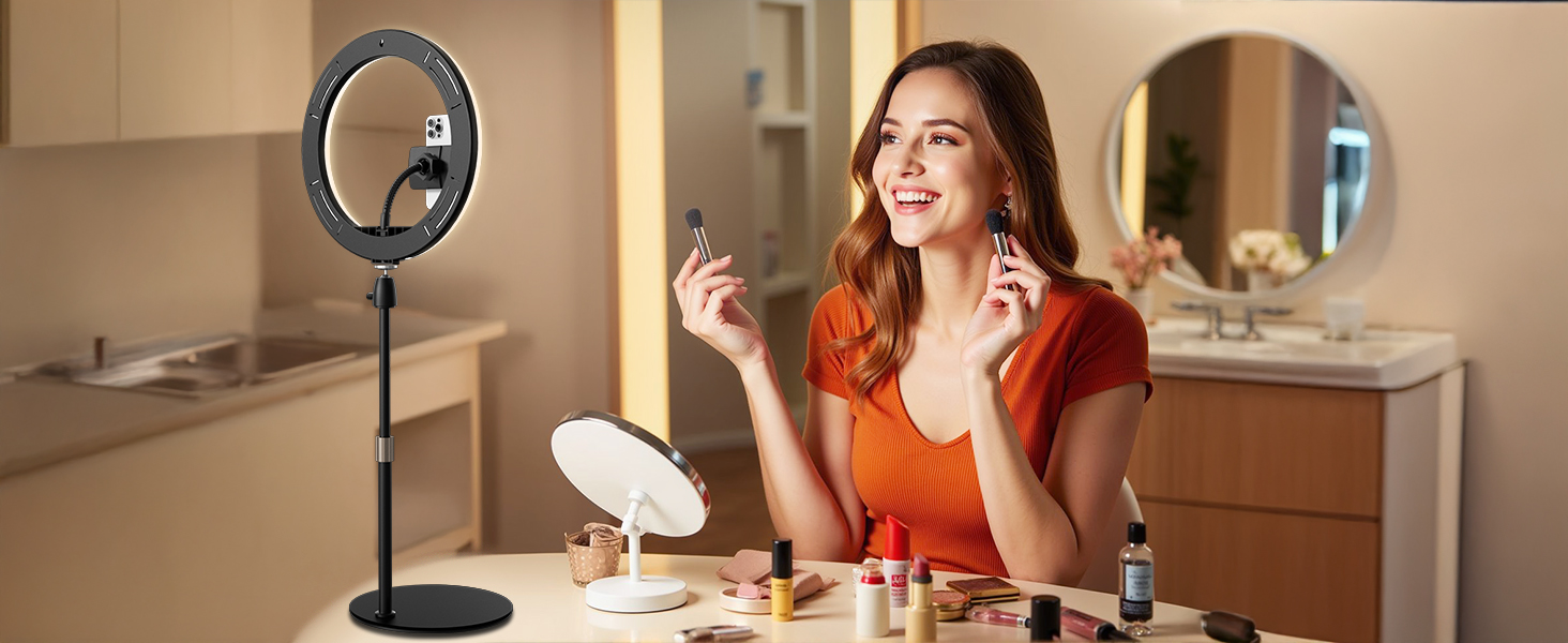 iphone tripod with light