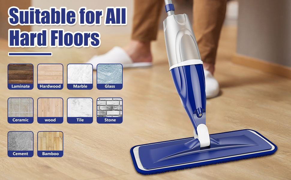 wood floor mop microfiber spray mop for floor cleaning wet dry mop spray mops for floor