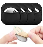 4 Pack for Airtag &amp; Moto Tag Sticker Adhesive Mount, for Apple AirTags 1st &amp; 2nd Generation Fabri...