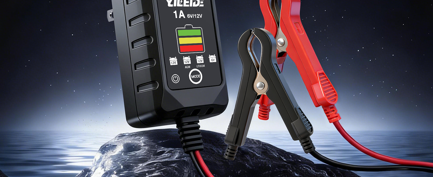 12v battery charger lifepo4 battery charger cargador de bateria de carro portatil