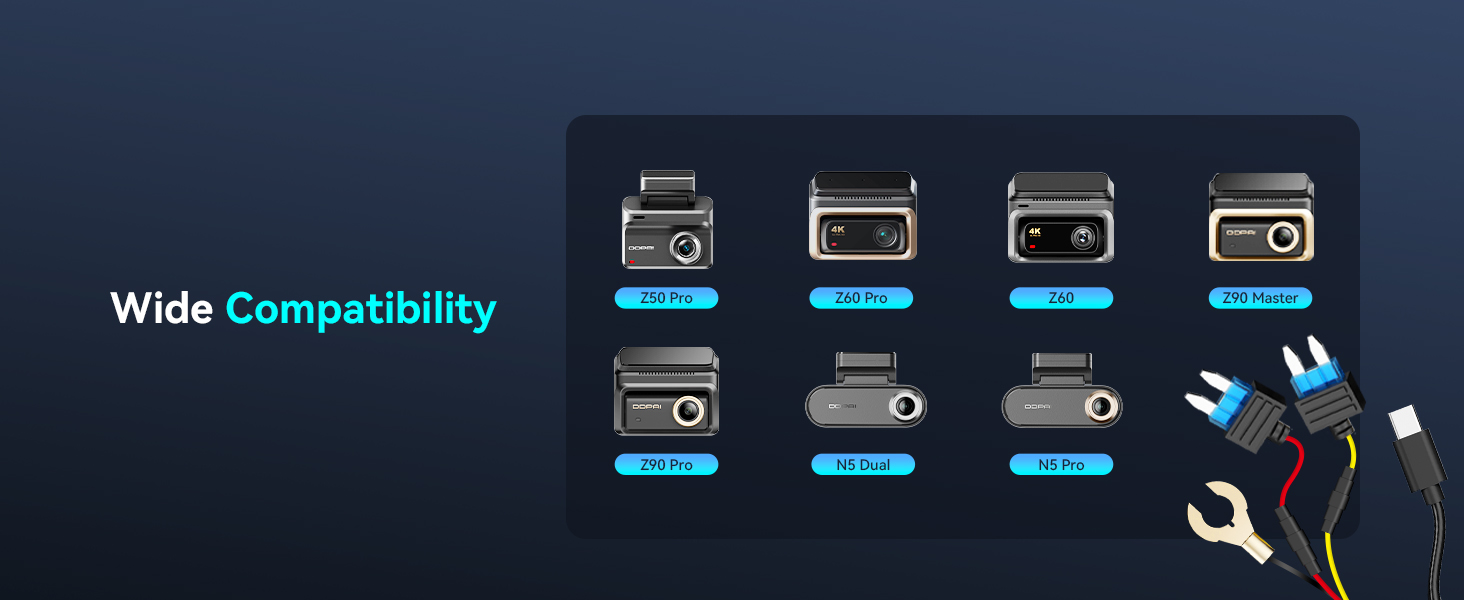 hardwire for dashcam