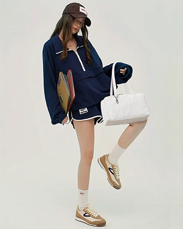 Nylon Bowler Bag