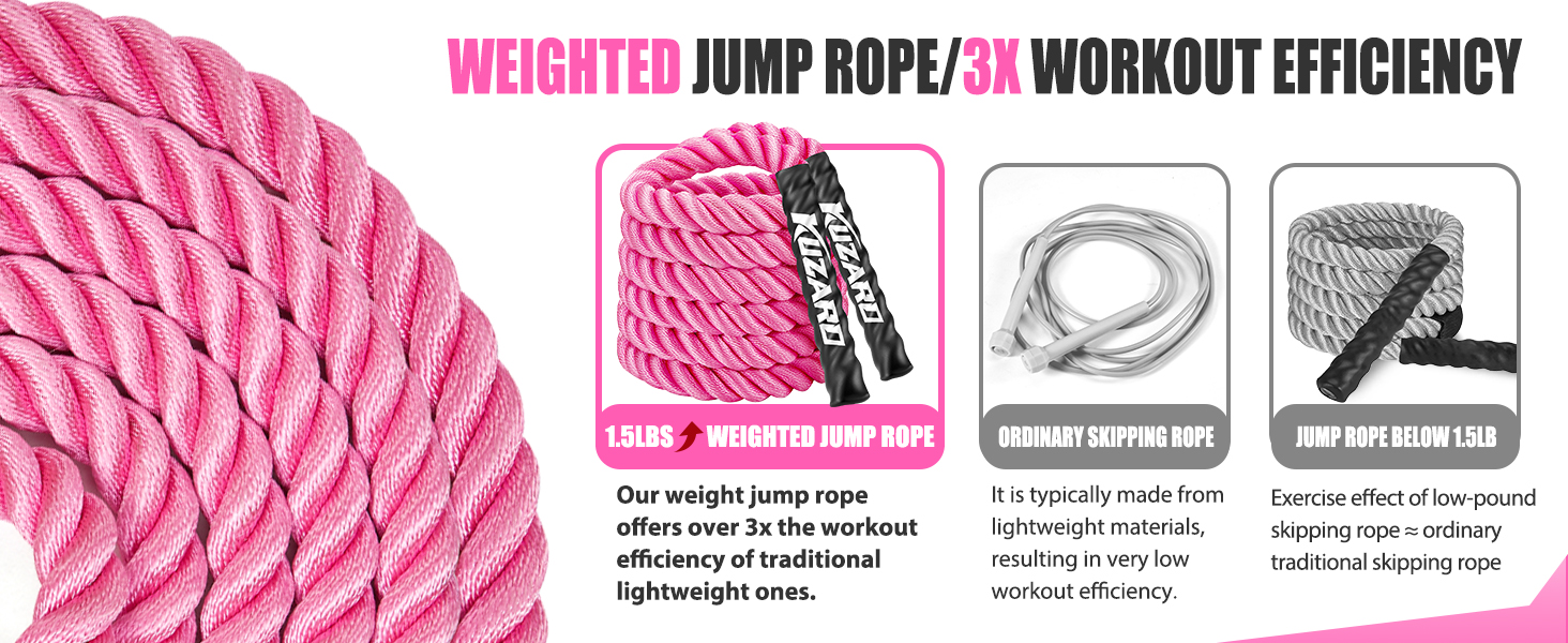 weighted jump rope
