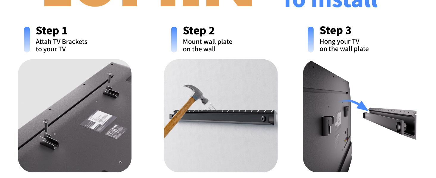 tv brackets for wall mount
