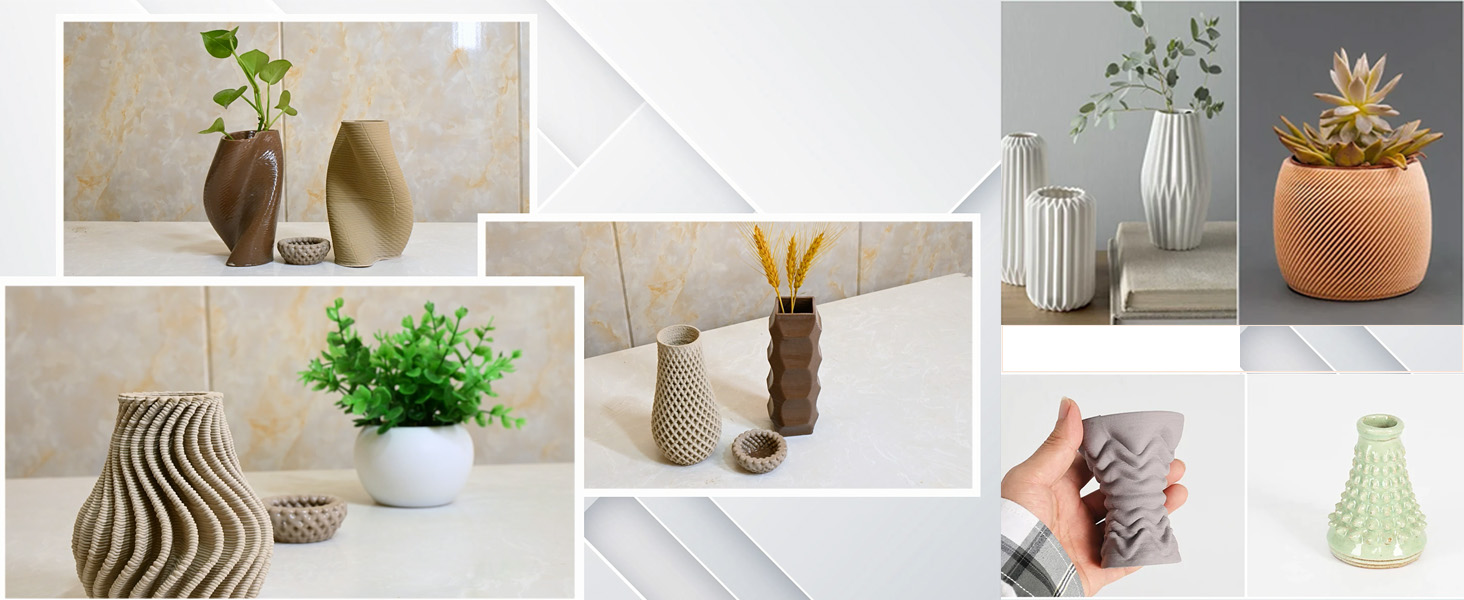clay vase decoration